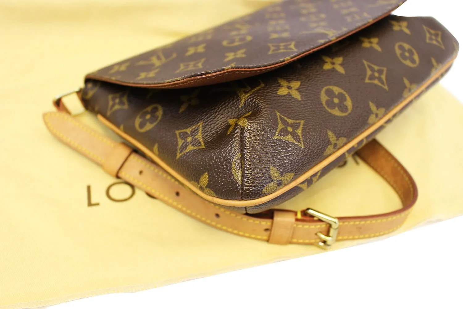 LOUIS VUITTON Monogram Musette Tango Short Strap Shoulder Bag