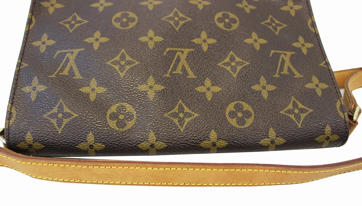 LOUIS VUITTON Monogram Musette Tango Shoulder Bag