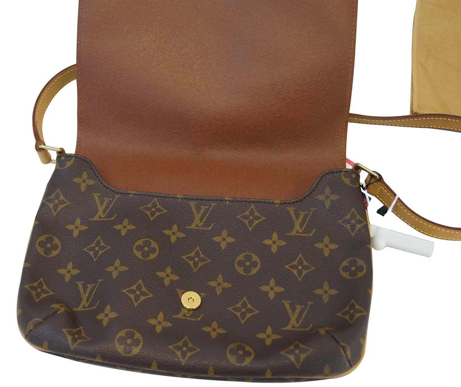 LOUIS VUITTON Monogram Musette Tango Shoulder Bag