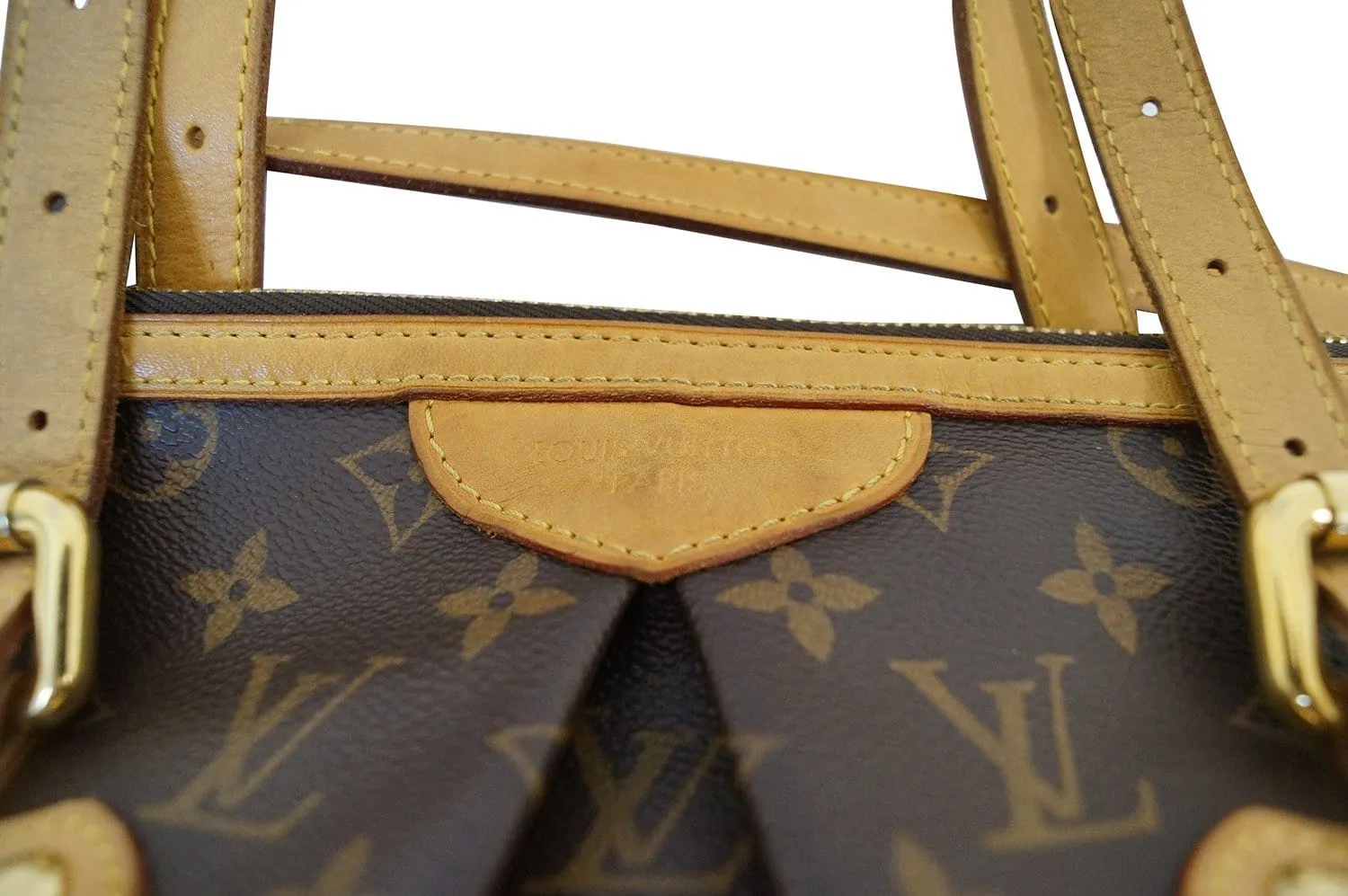LOUIS VUITTON Monogram Palermo GM Tote Shoulder Bag