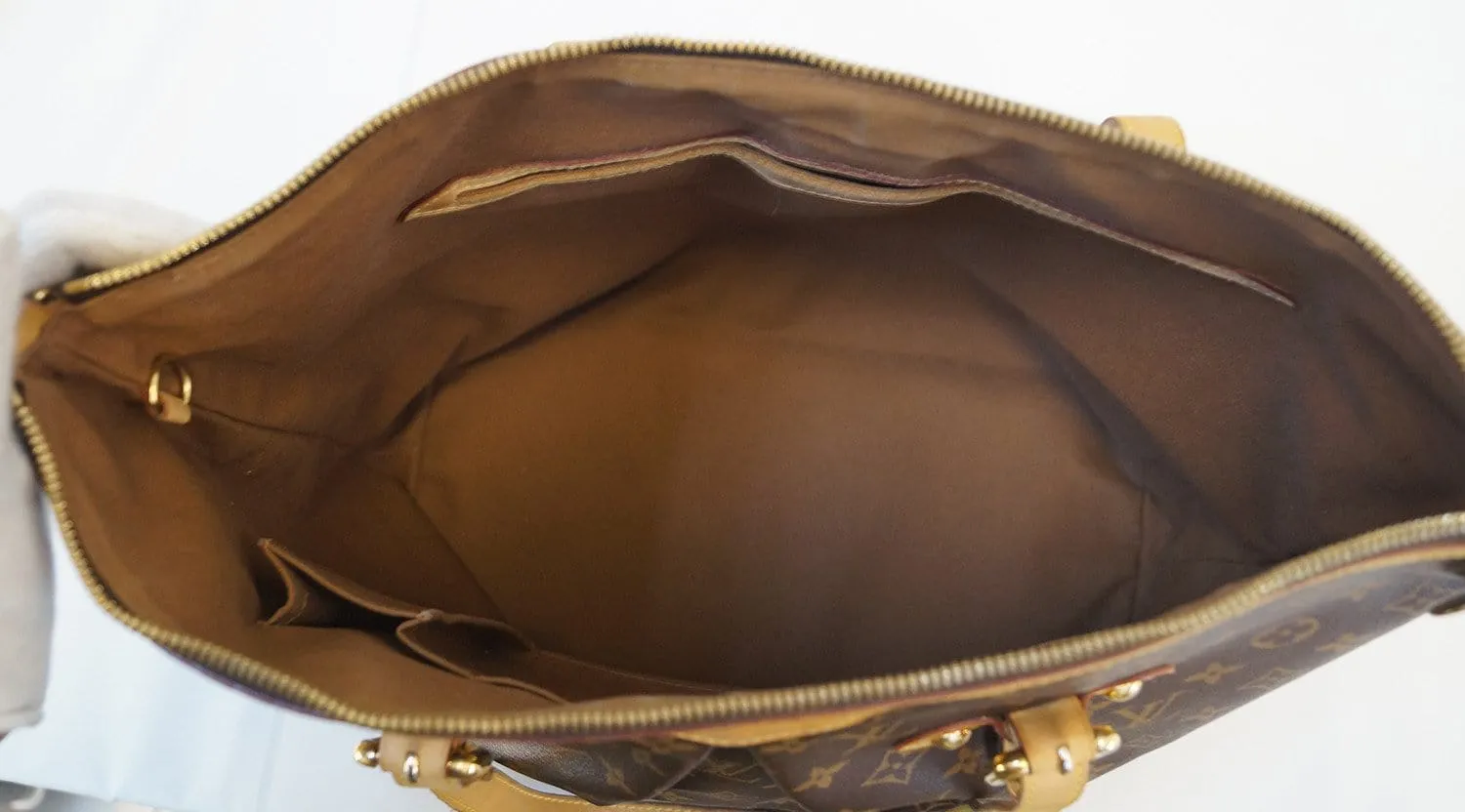 LOUIS VUITTON Monogram Palermo GM Tote Shoulder Bag