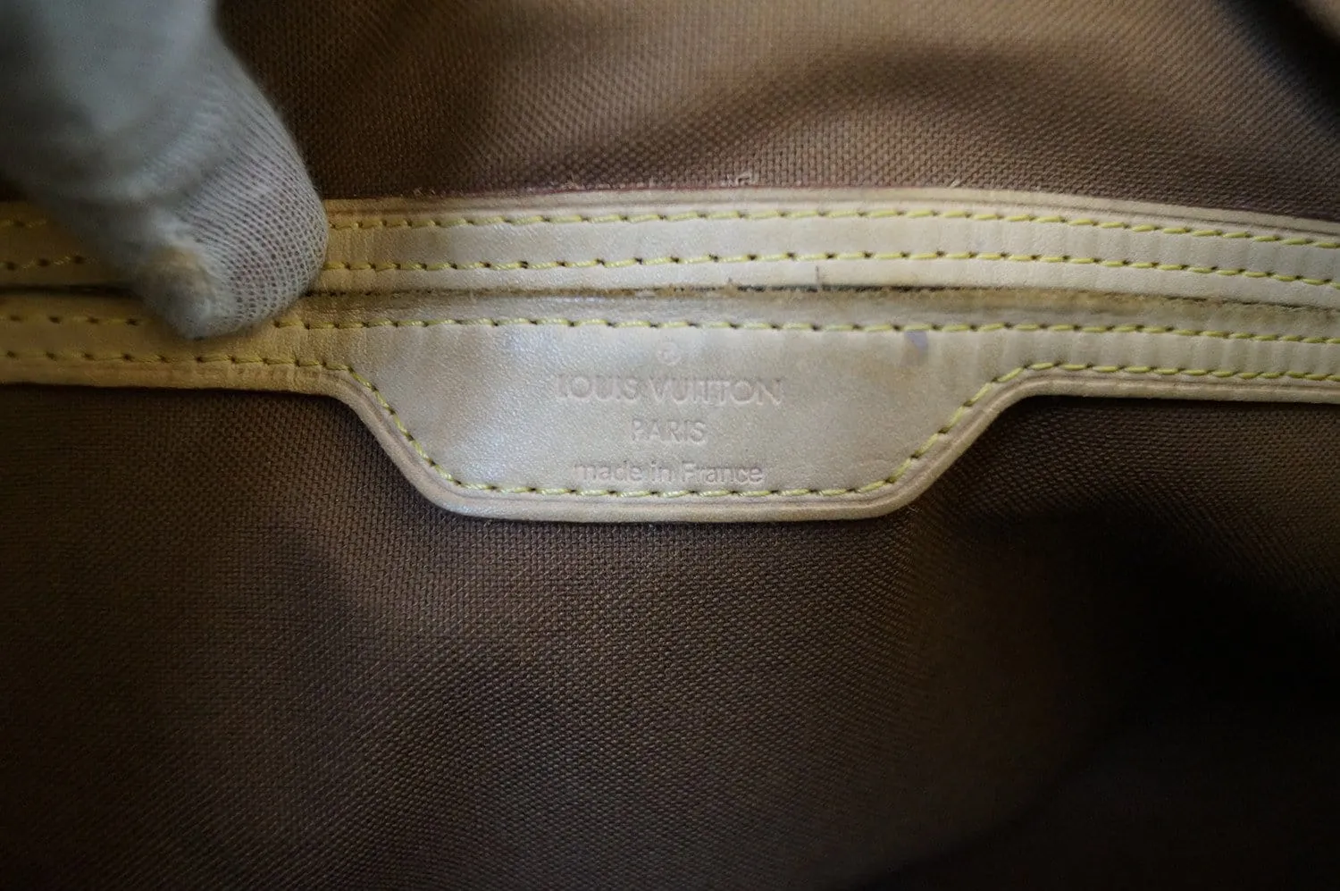 LOUIS VUITTON Monogram Palermo GM Tote Shoulder Bag