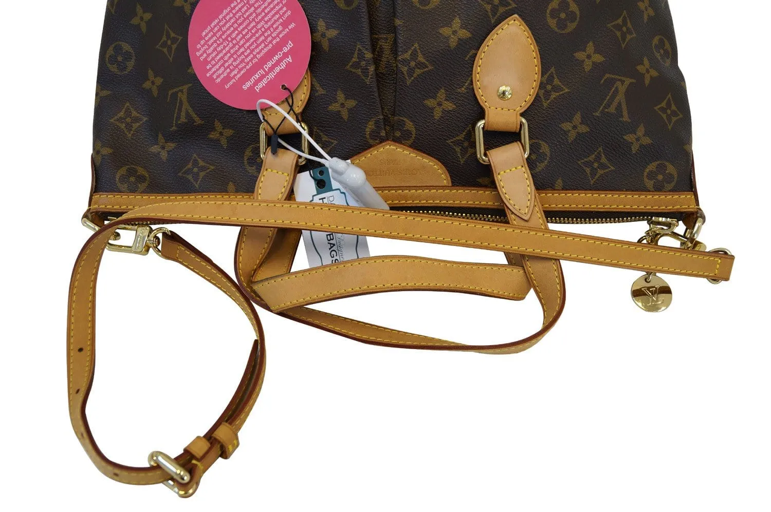 LOUIS VUITTON Monogram Palermo PM Tote Shoulder Bag