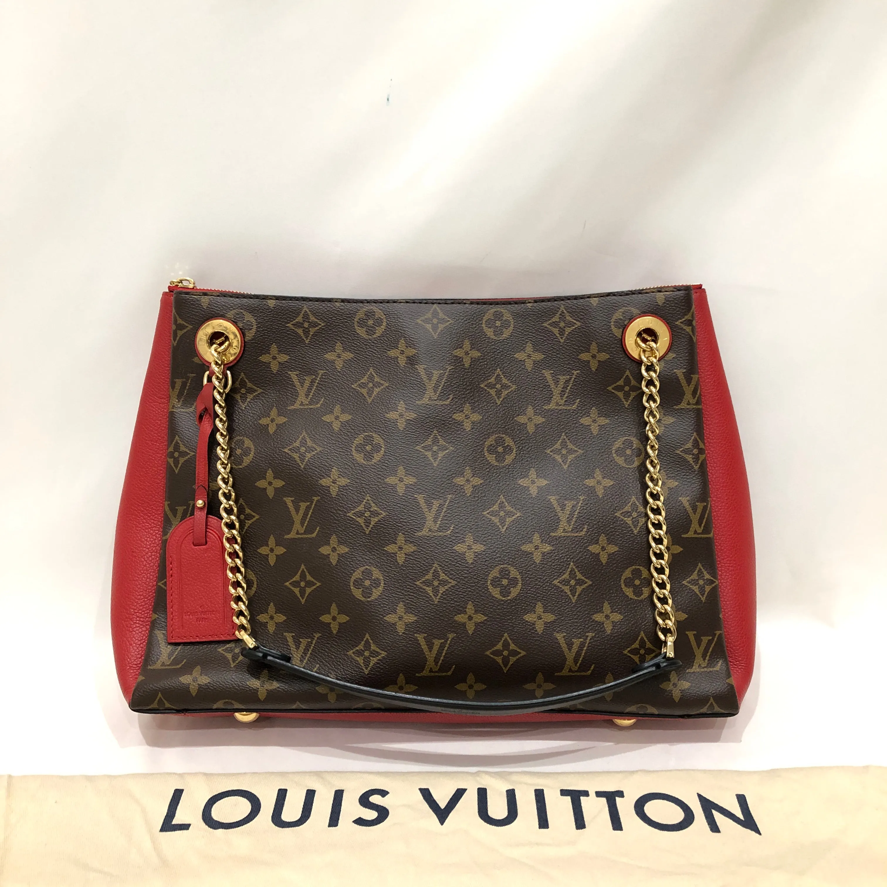 Louis Vuitton Monogram Surene MM Tote Sku# 83461
