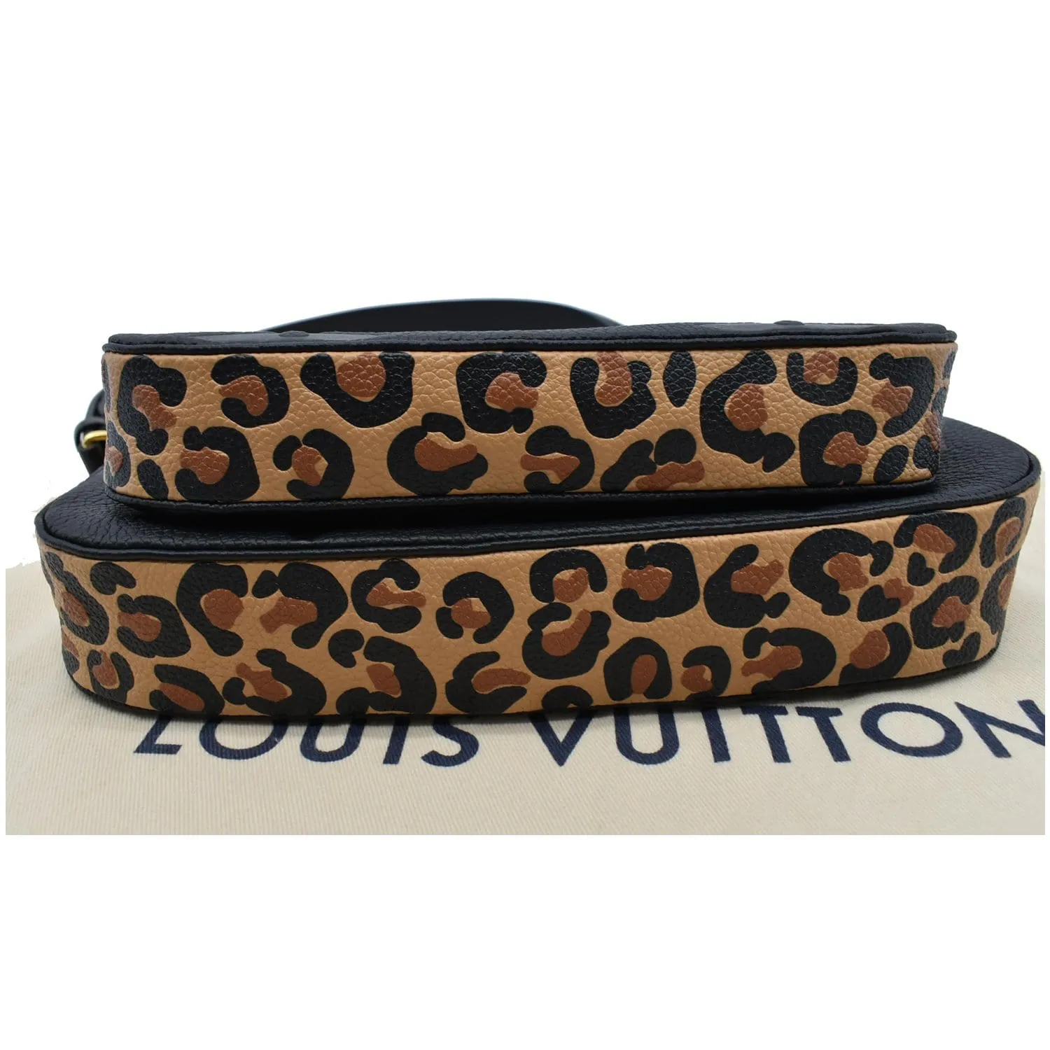 Louis Vuitton Multi Pochette Monogram Empreinte Shoulder Bag Black