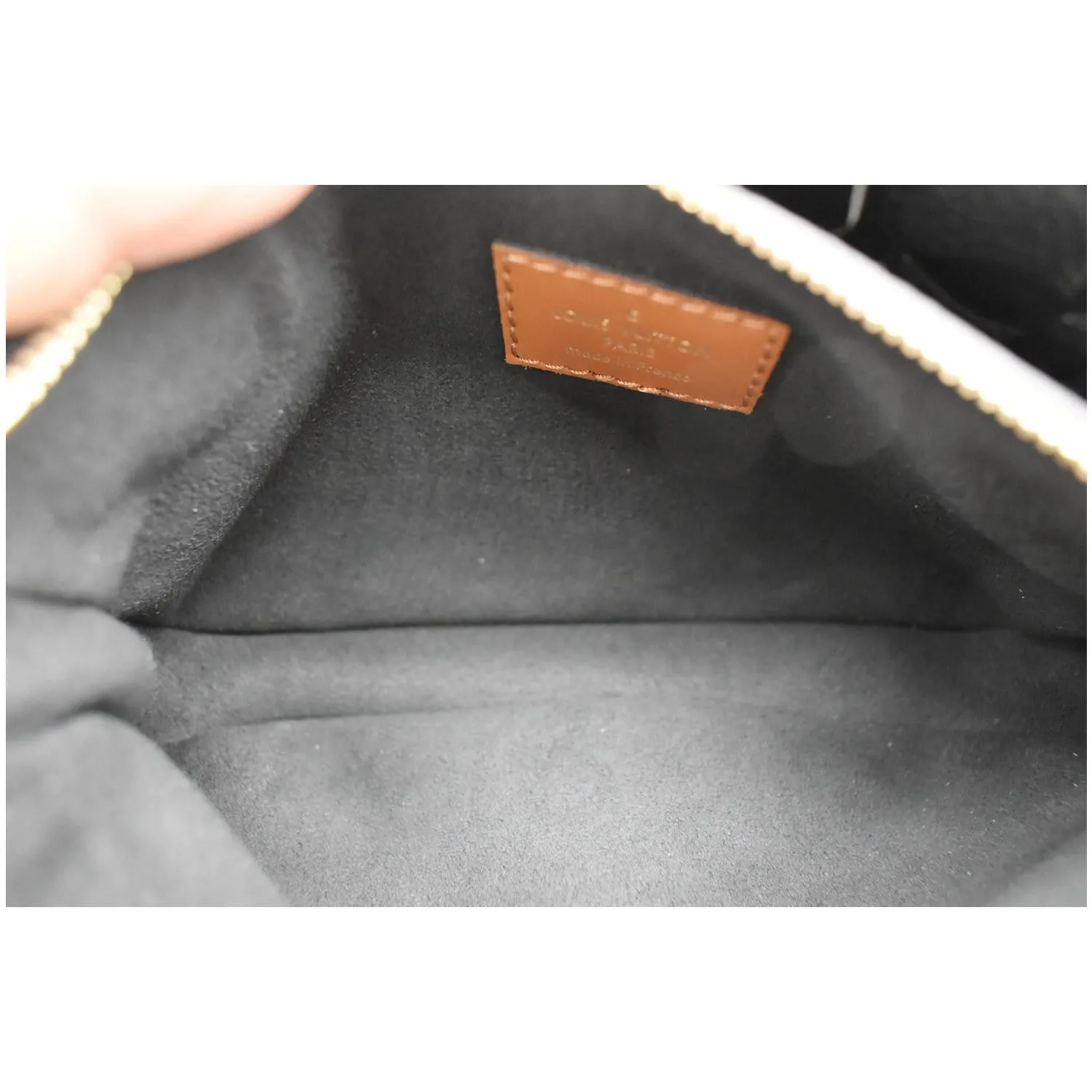 Louis Vuitton Multi Pochette Monogram Empreinte Shoulder Bag Black