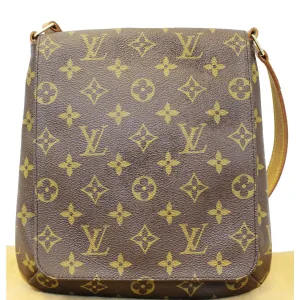 LOUIS VUITTON Musette Salsa Monogram Canvas Shoulder Bag