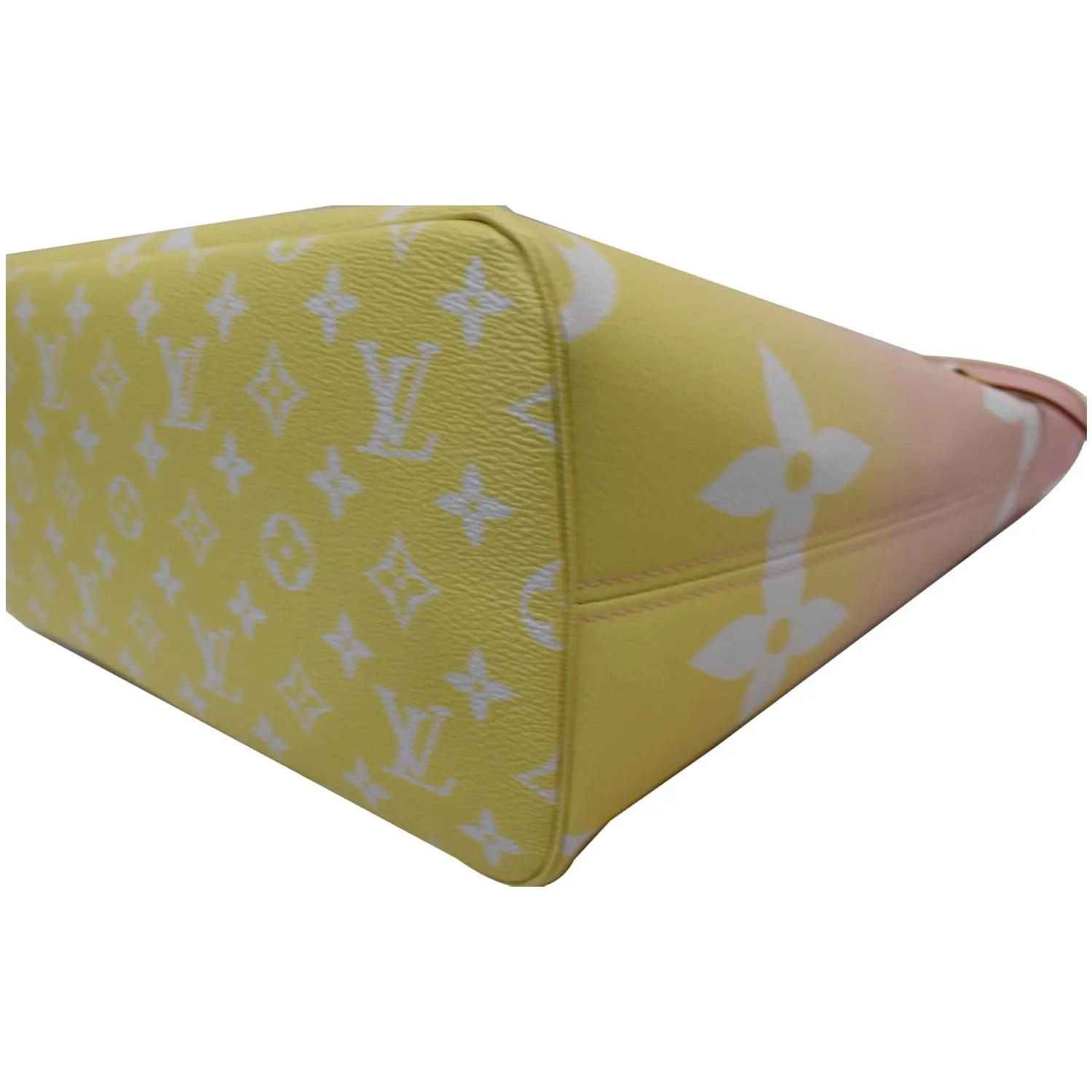 LOUIS VUITTON Neverfull MM Pool Monogram Giant Tote Shoulder Bag Light Pink - 25% OFF