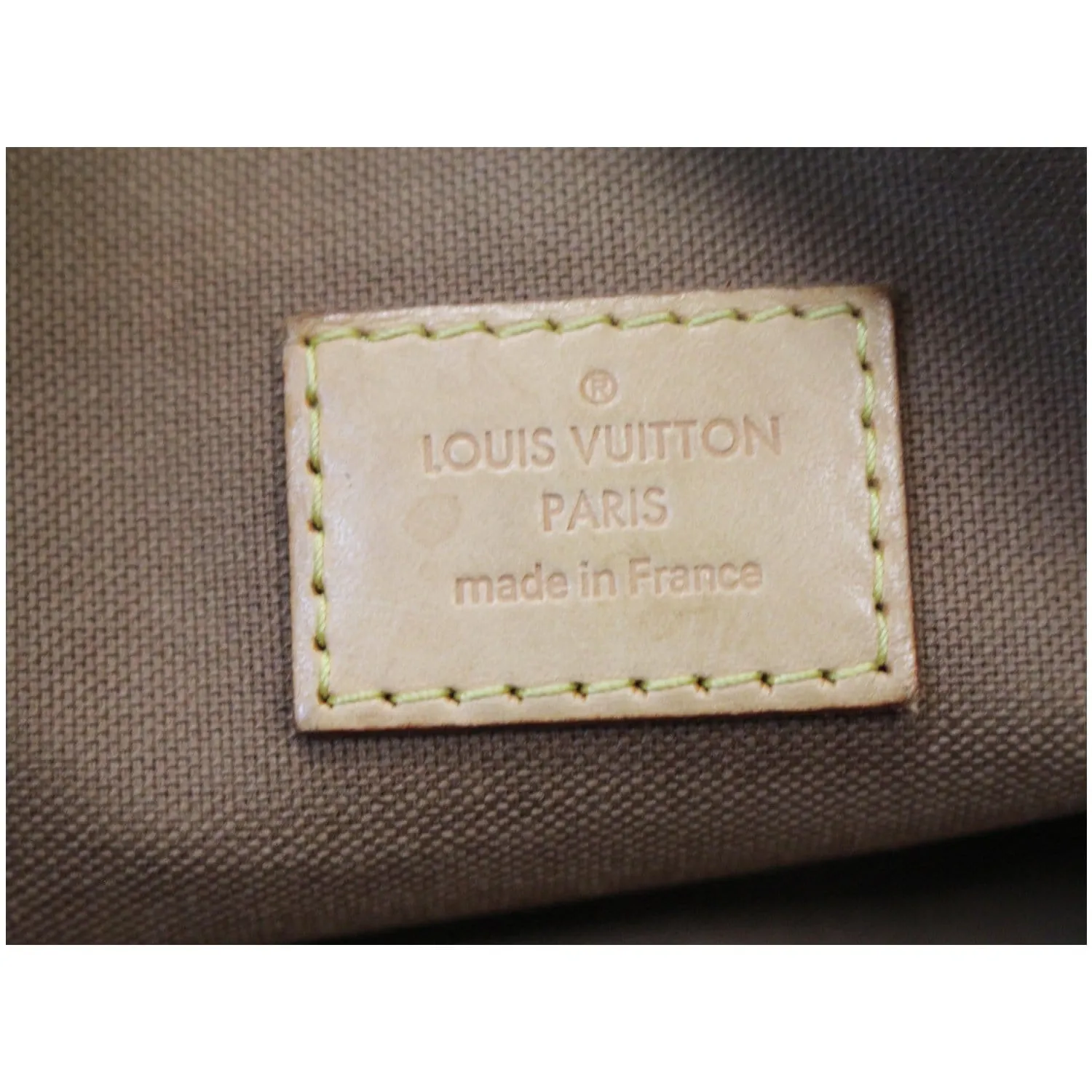 LOUIS VUITTON Odeon GM Monogram Canvas Shoulder Bag Brown