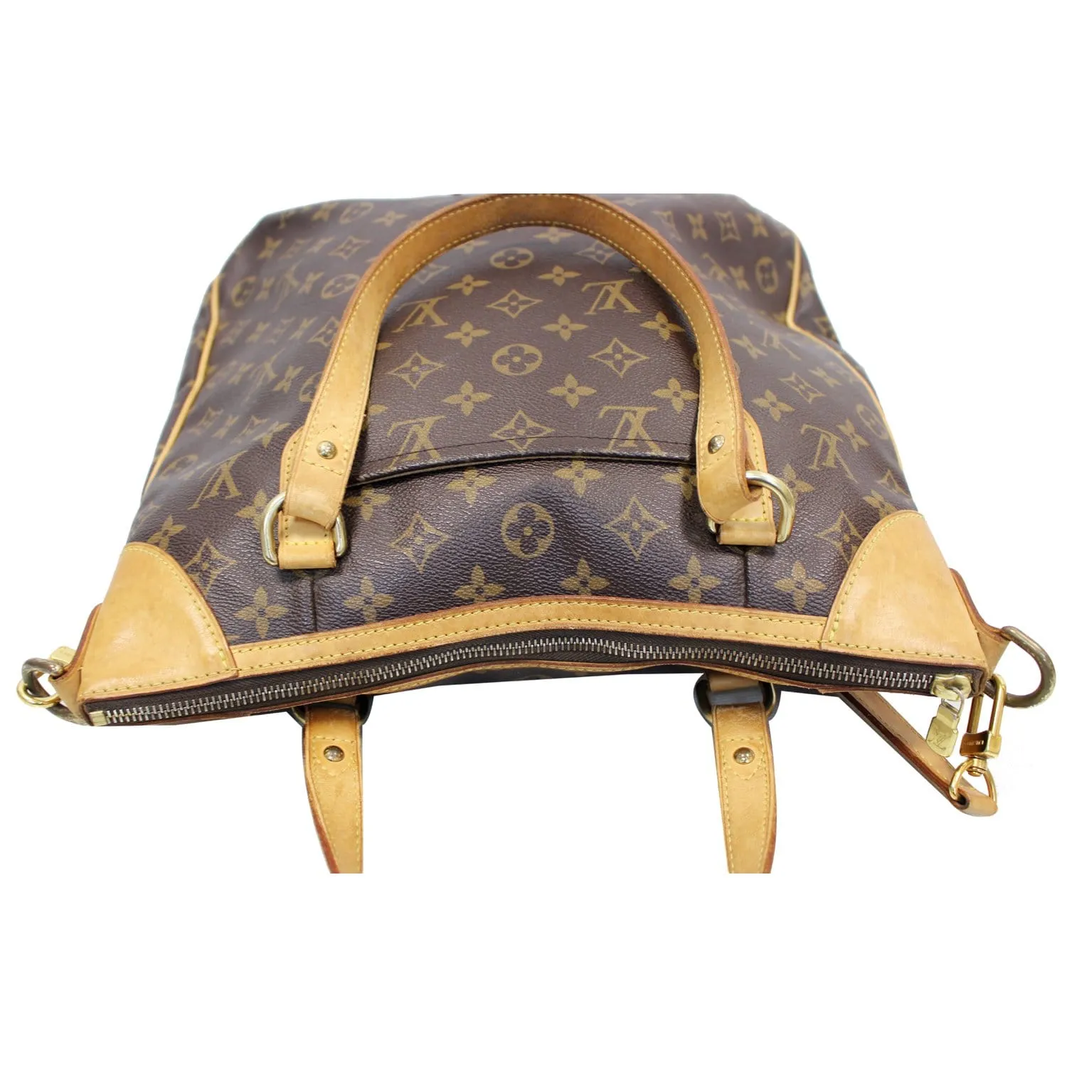 LOUIS VUITTON Odeon GM Monogram Canvas Shoulder Bag Brown