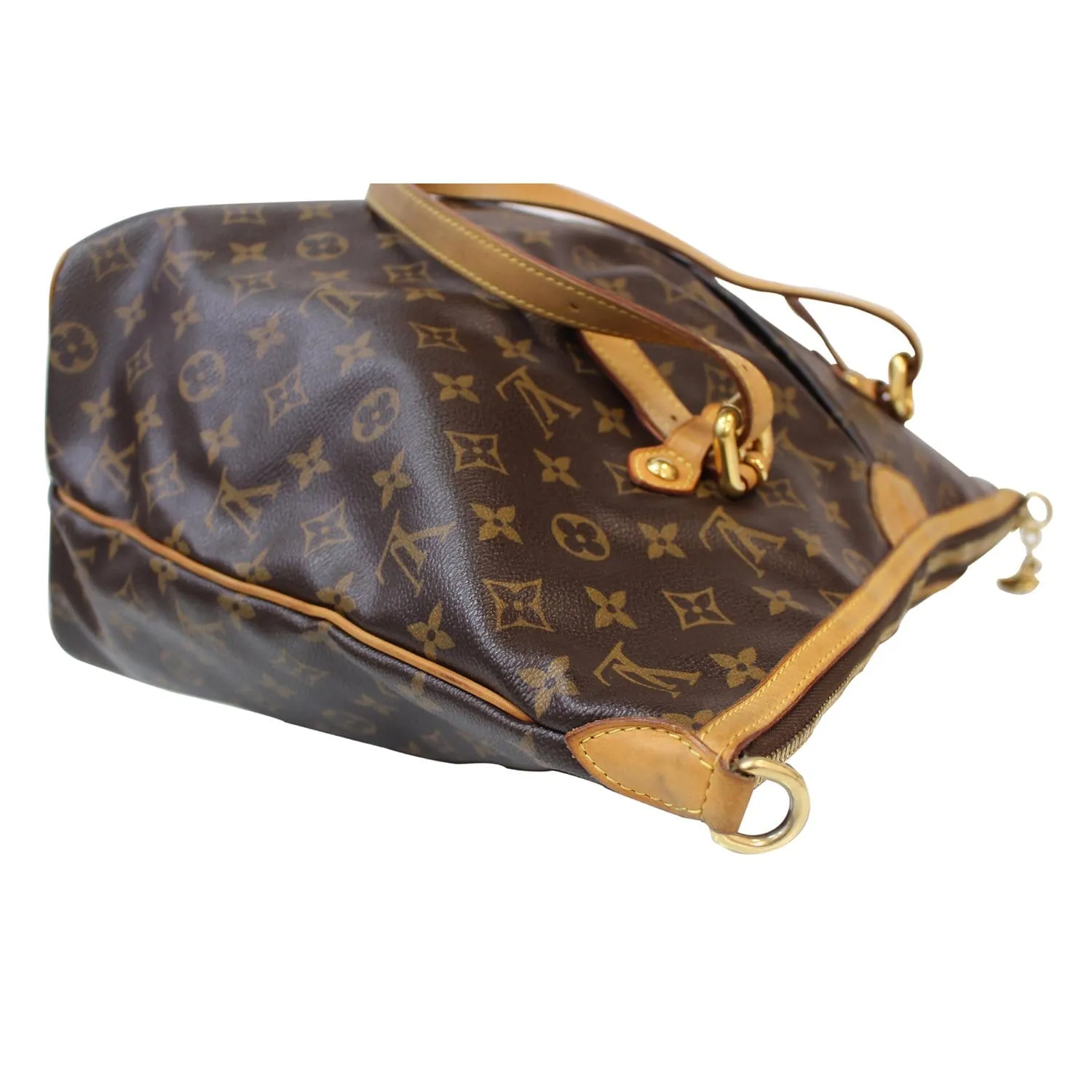 LOUIS VUITTON Palermo GM Monogram Canvas Tote Shoulder Bag Brown