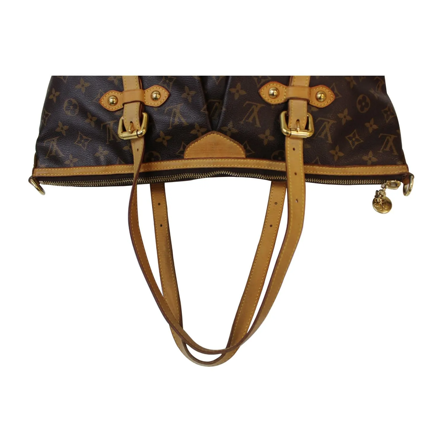 LOUIS VUITTON Palermo GM Monogram Canvas Tote Shoulder Bag Brown