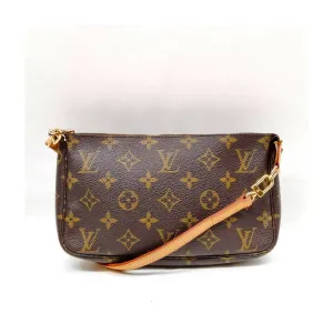 Louis Vuitton Pochette Accessoires Browns Monogram Hand Bag