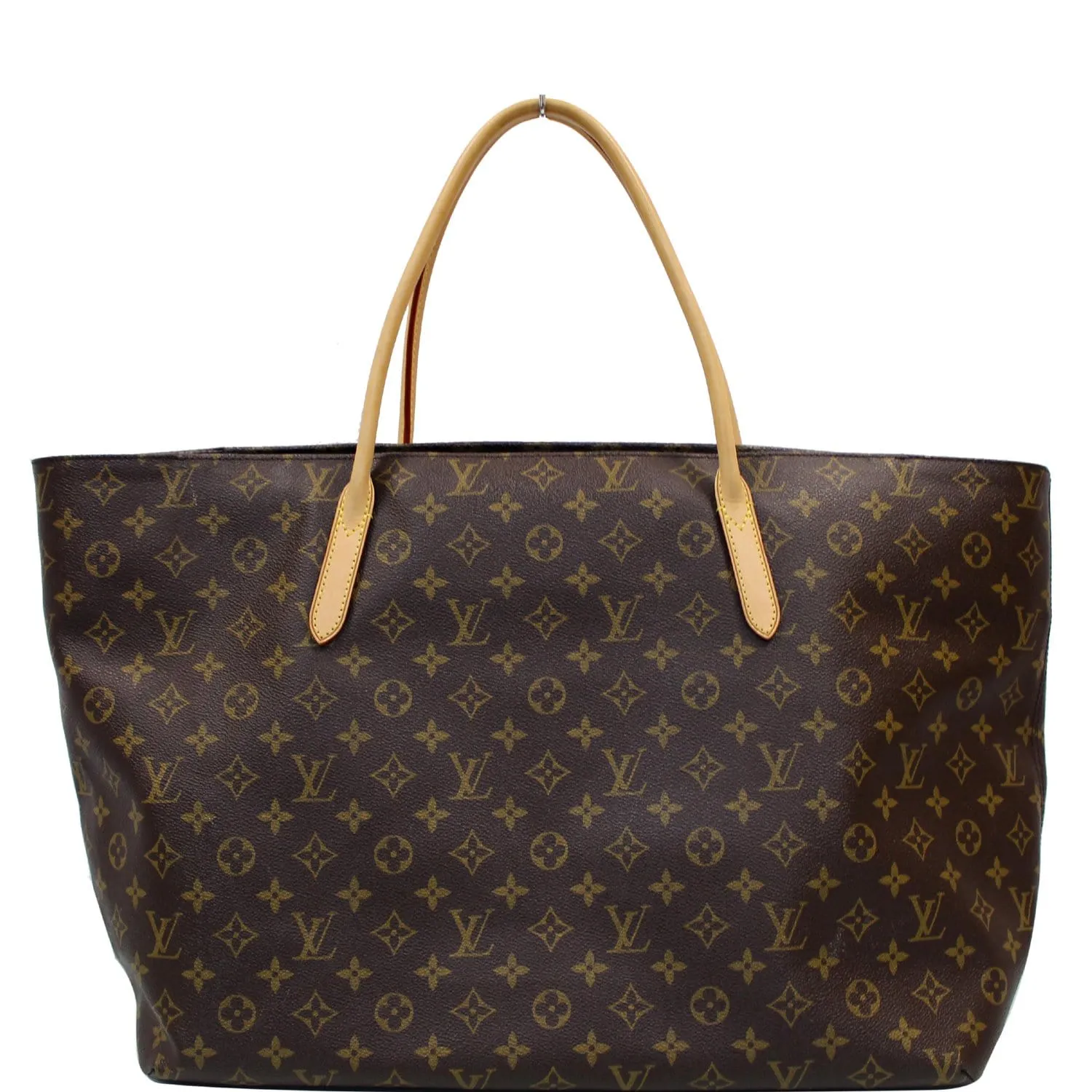 LOUIS VUITTON Raspail GM Monogram Canvas Shoulder Bag Brown