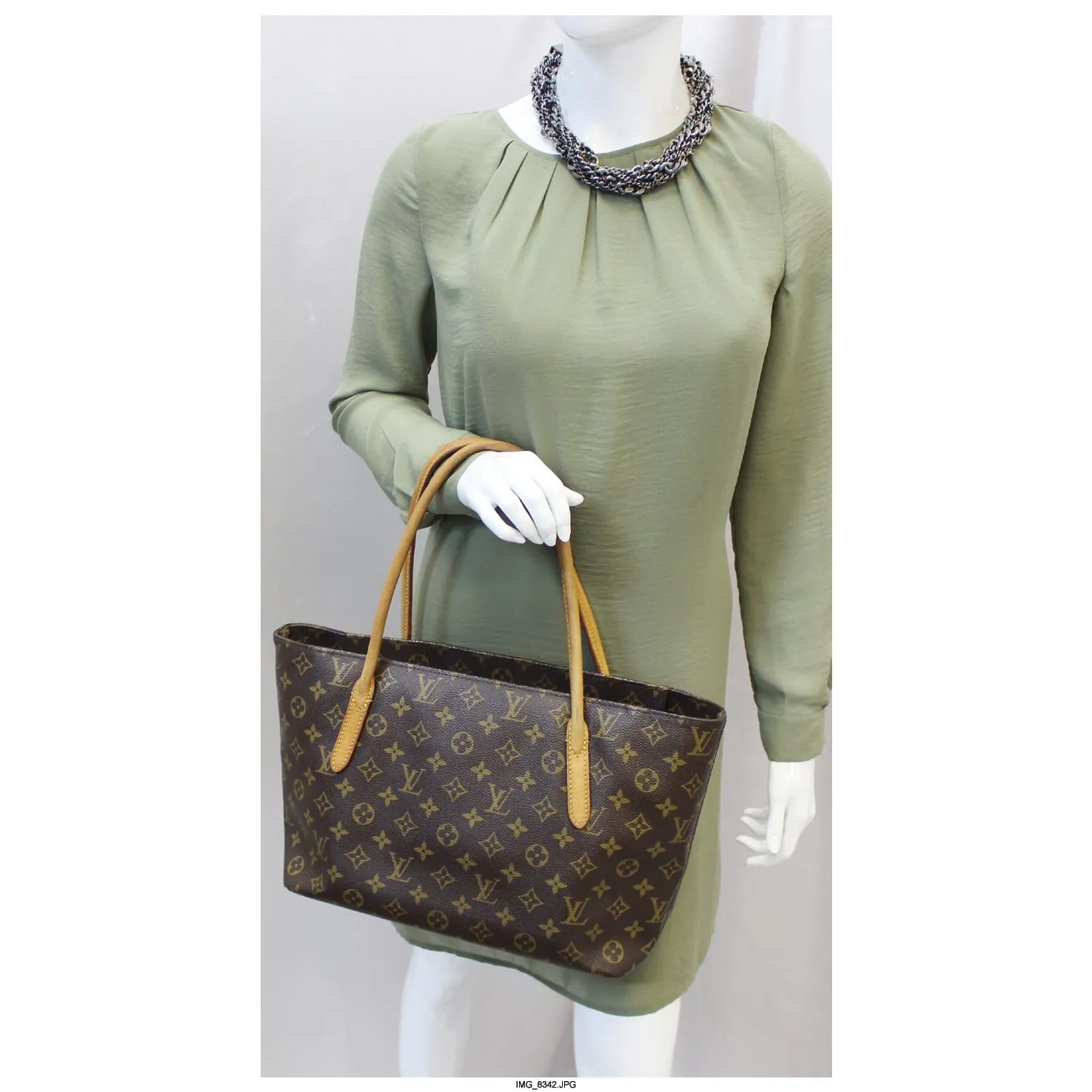 LOUIS VUITTON  Raspail PM Monogram Canvas Shoulder Bag