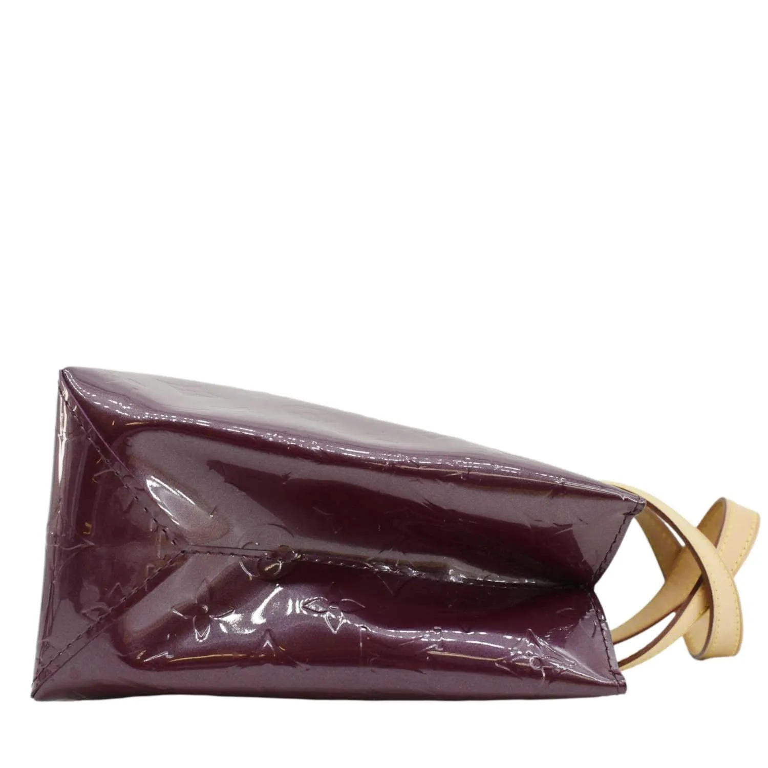 LOUIS VUITTON Reade PM Monogram Vernis Tote Bag Violet