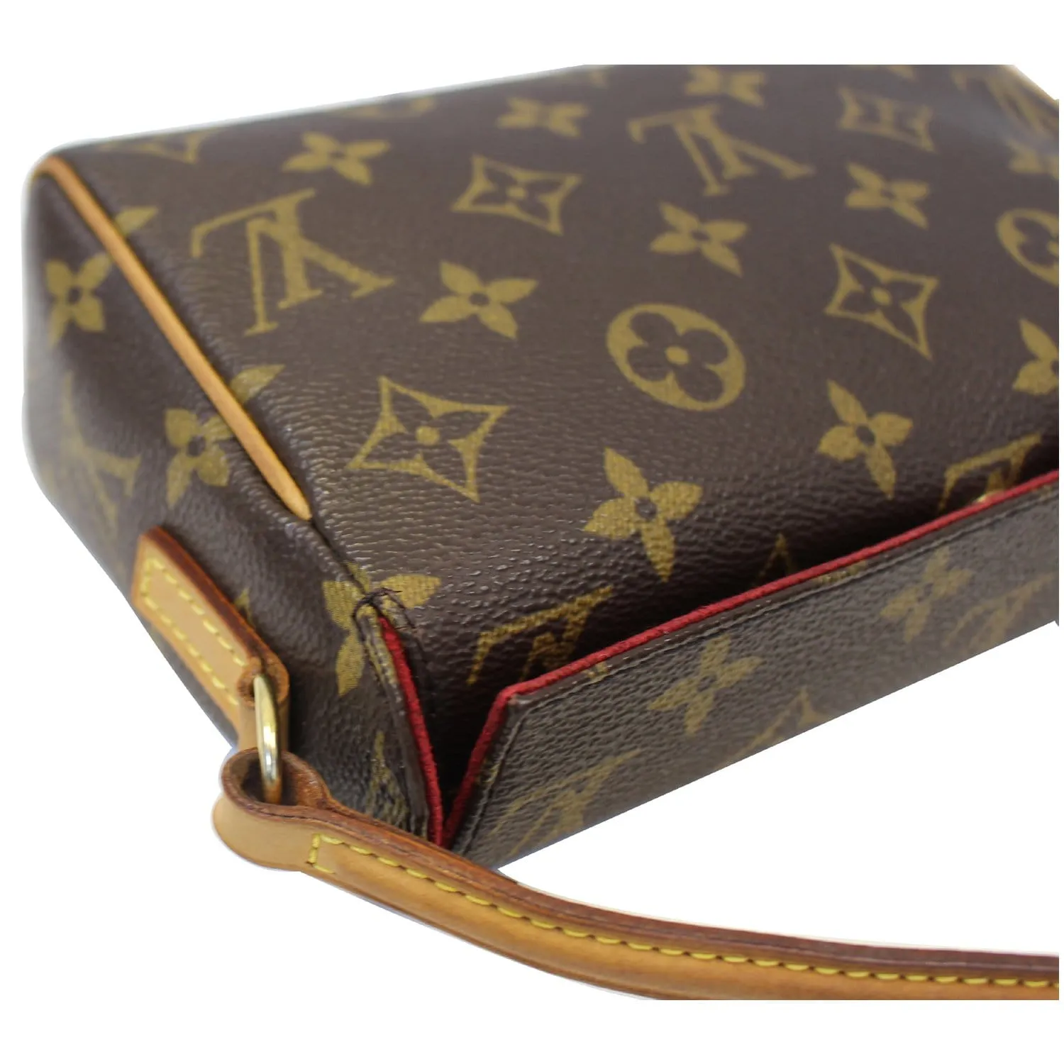 LOUIS VUITTON Recital Monogram Canvas Shoulder Handbag