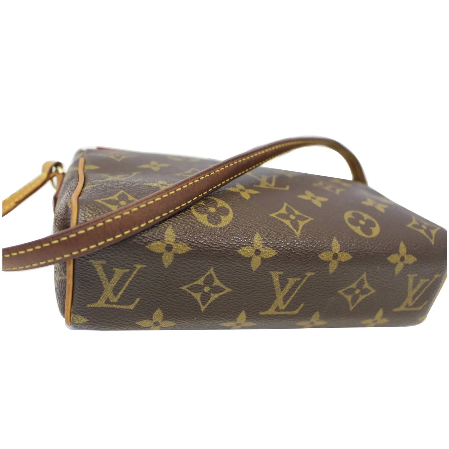 LOUIS VUITTON Recital Monogram Canvas Shoulder Handbag