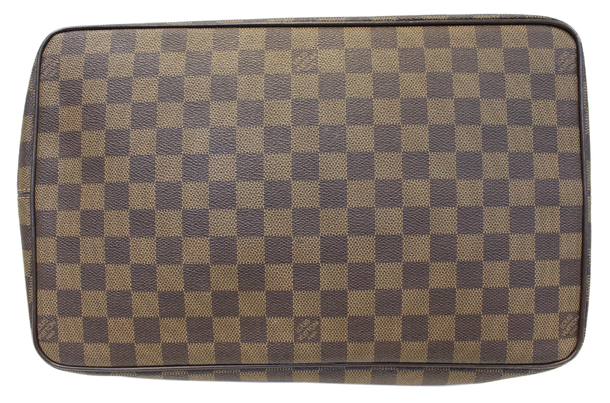 LOUIS VUITTON Saleya GM Damier Ebene Shoulder Handbag