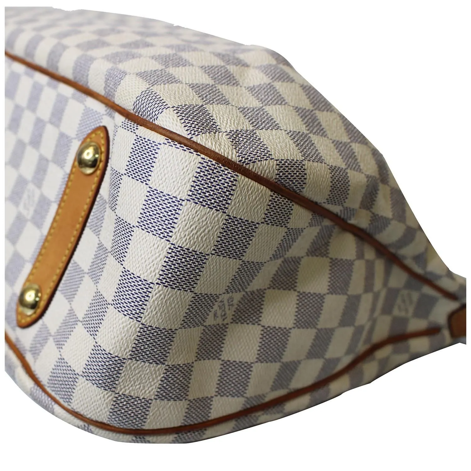 LOUIS VUITTON Siracusa GM Damier Azur Shoulder Bag White - 15% OFF