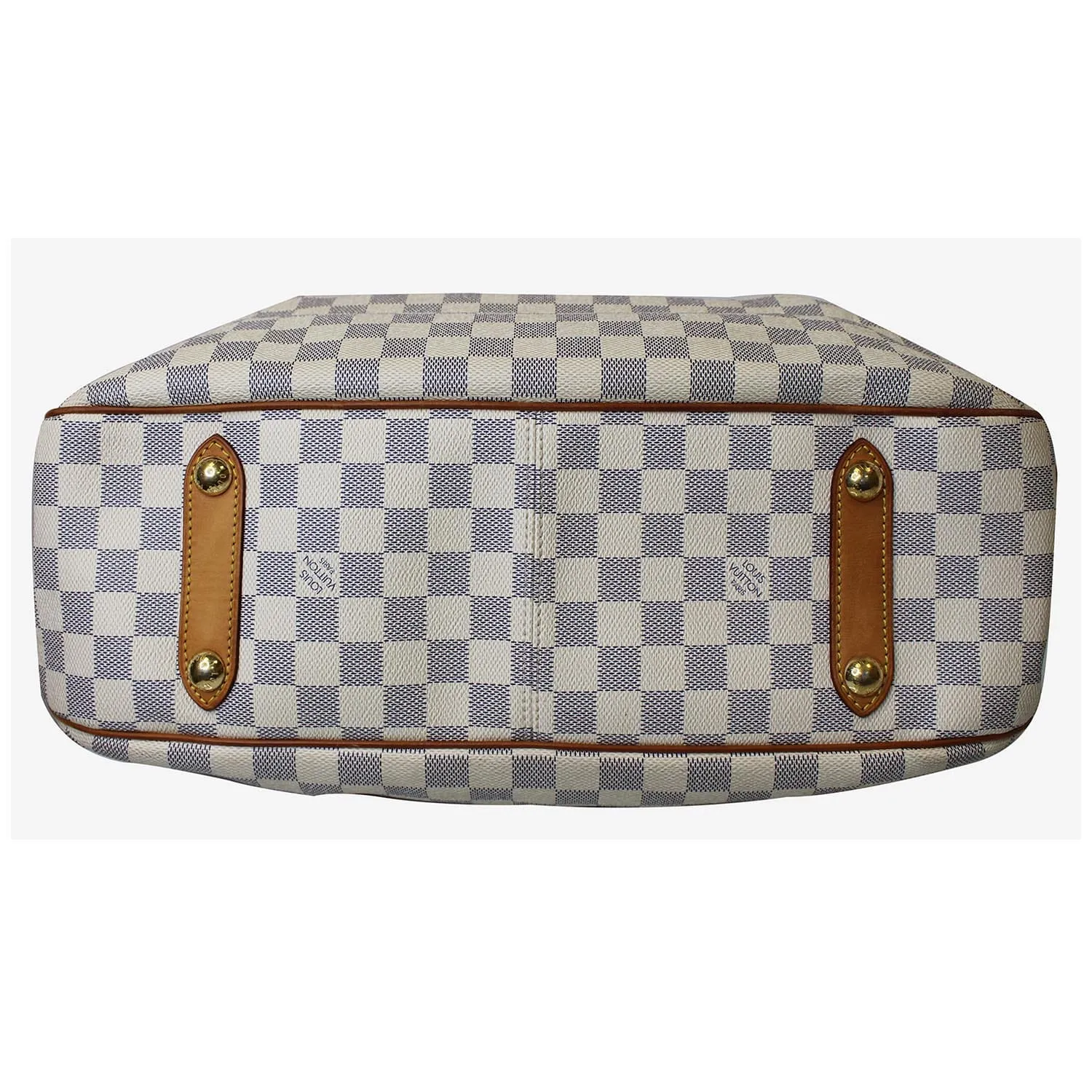 LOUIS VUITTON Siracusa GM Damier Azur Shoulder Bag White - 15% OFF