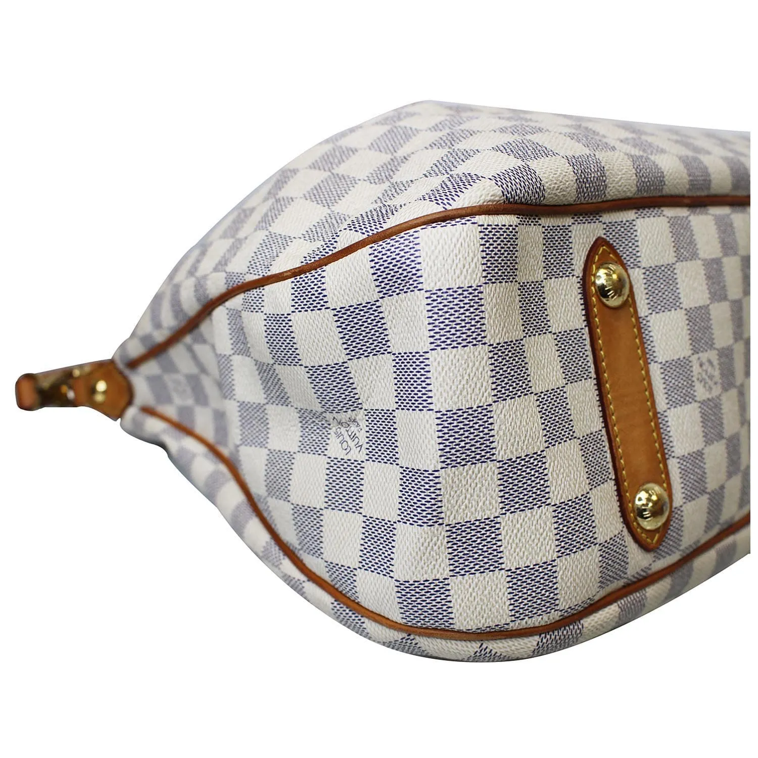 LOUIS VUITTON Siracusa GM Damier Azur Shoulder Bag White - 15% OFF