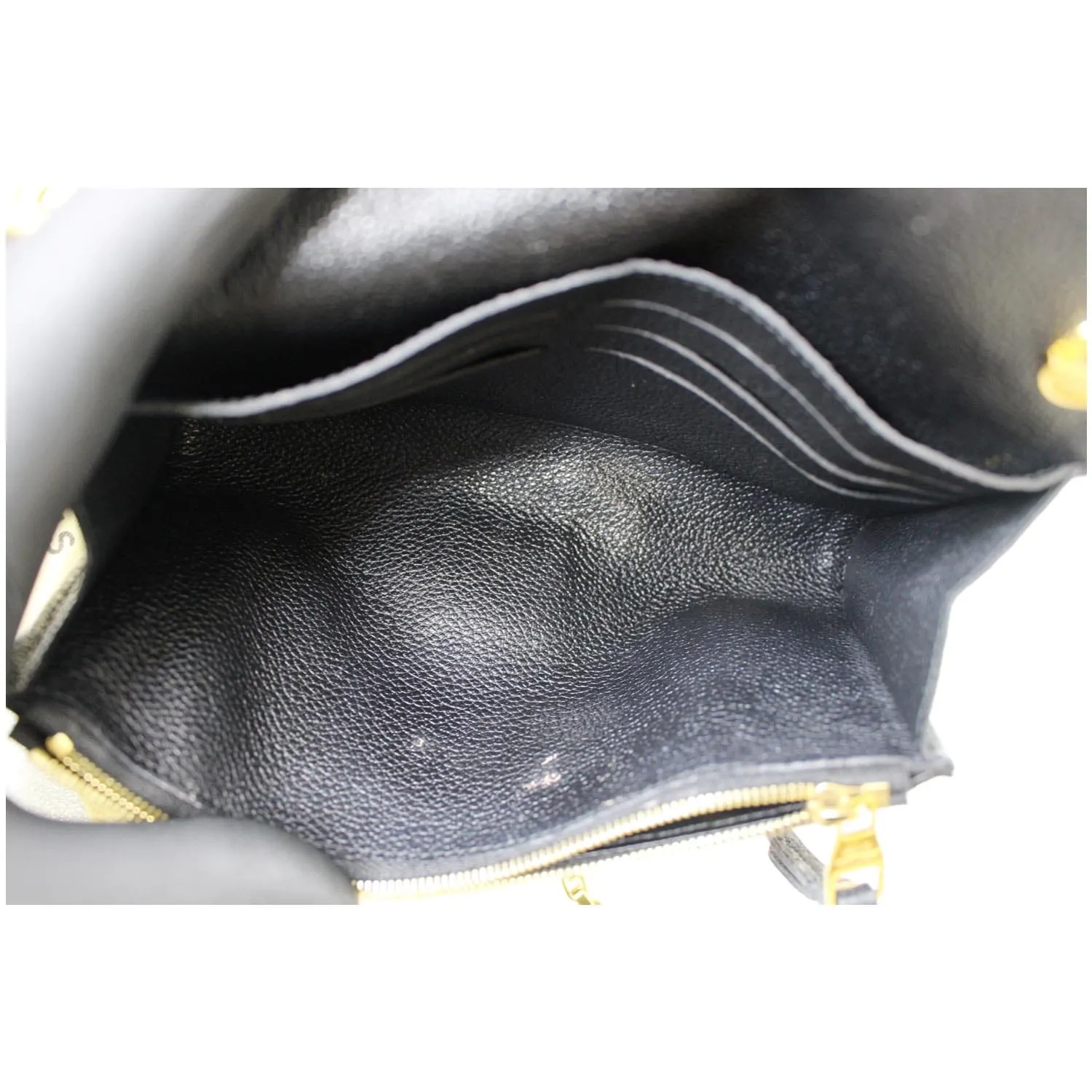 LOUIS VUITTON St Germain Pochette Empreinte Leather Shoulder Bag Black - 15% OFF