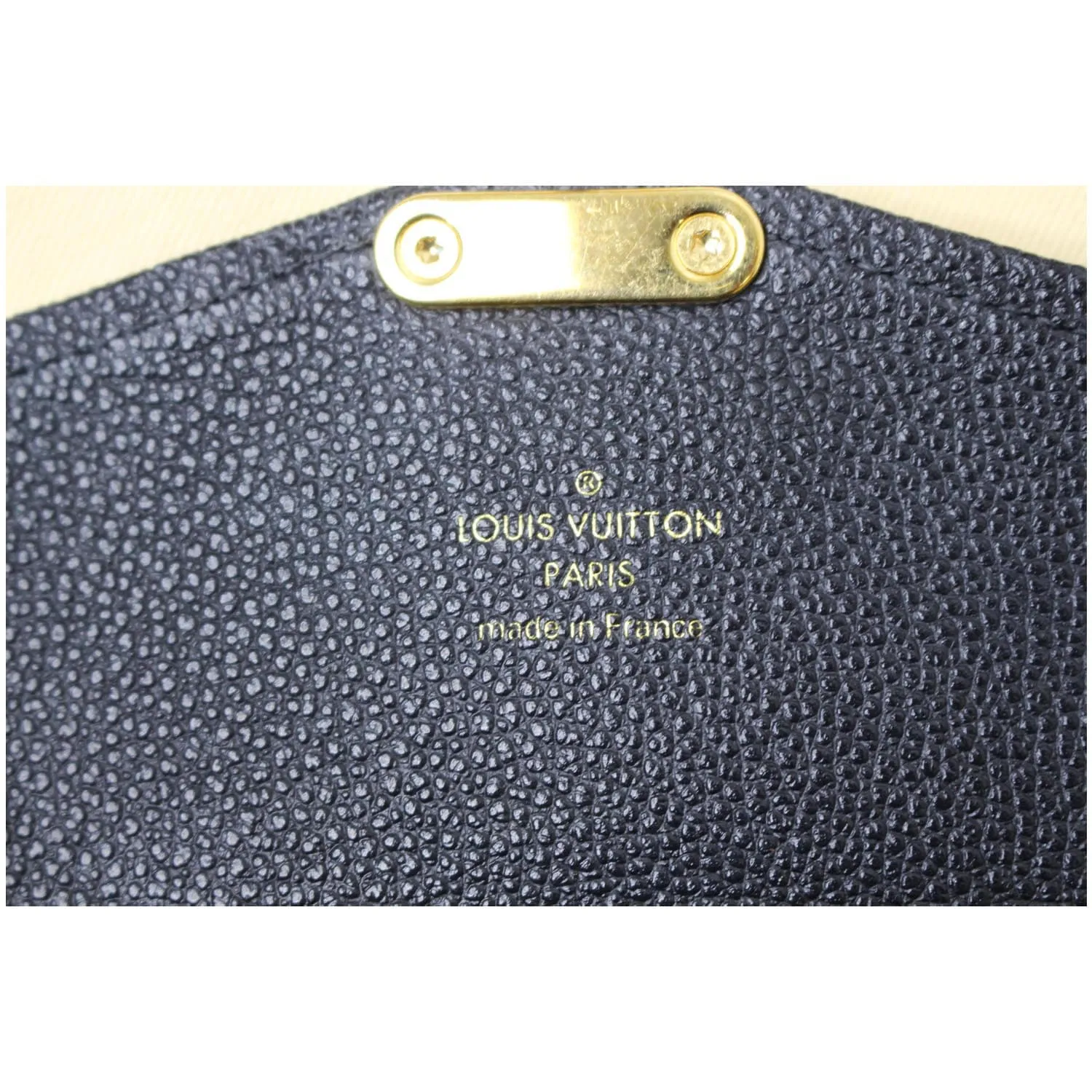 LOUIS VUITTON St Germain Pochette Empreinte Leather Shoulder Bag Black - 15% OFF