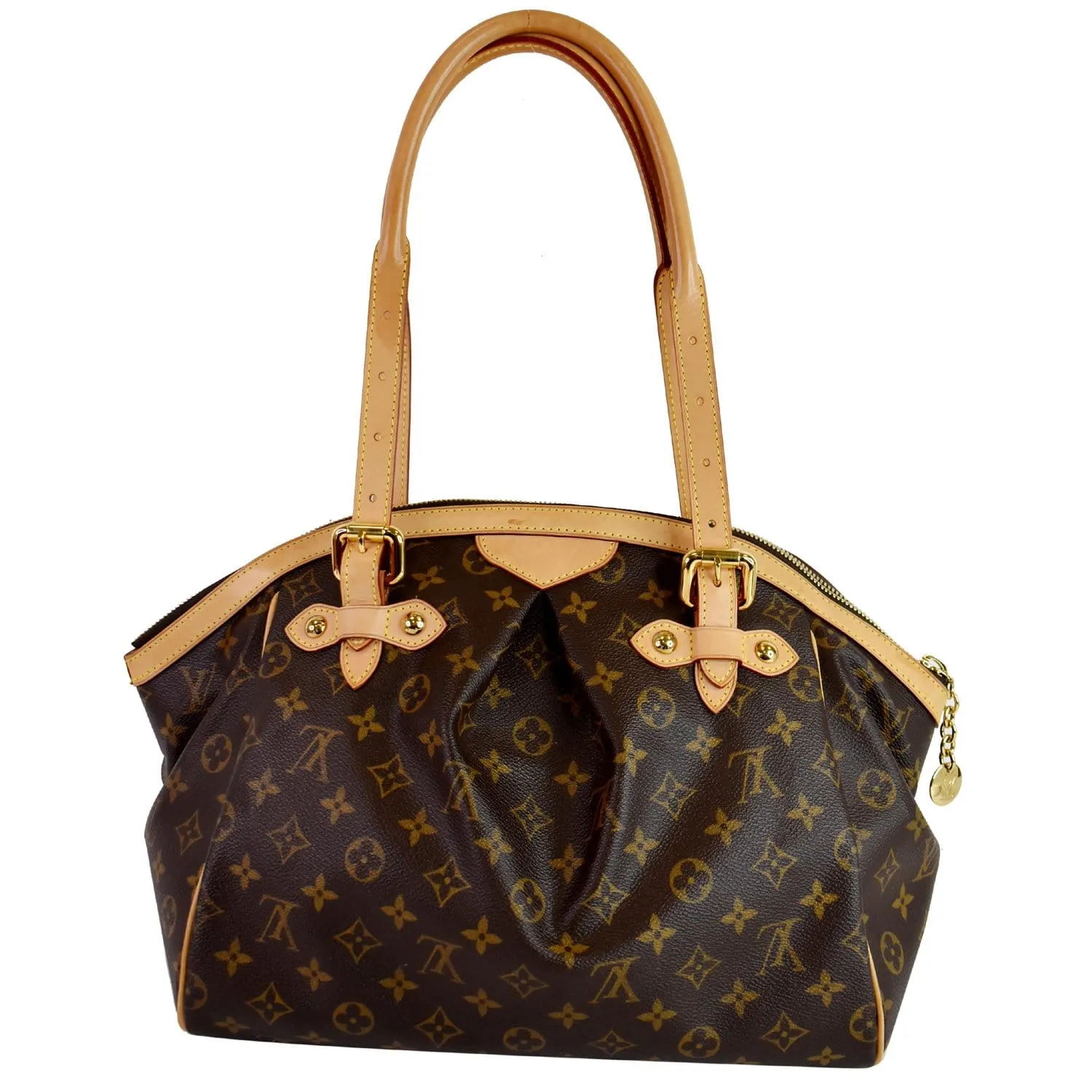 LOUIS VUITTON  Tivoli GM Monogram Canvas Shoulder Bag Brown
