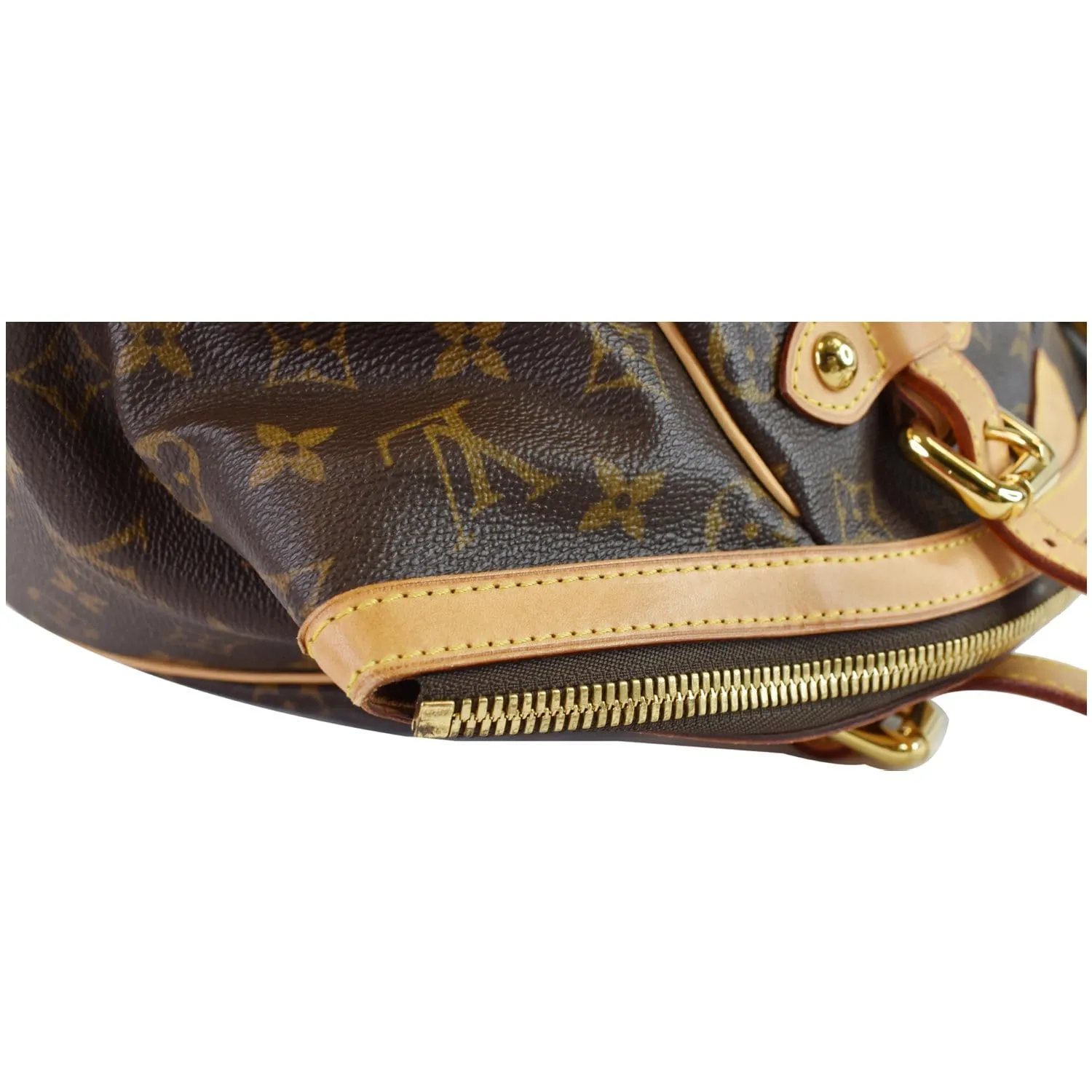 LOUIS VUITTON  Tivoli GM Monogram Canvas Shoulder Bag Brown