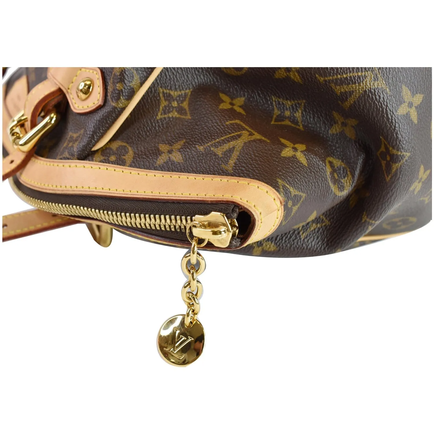 LOUIS VUITTON  Tivoli GM Monogram Canvas Shoulder Bag Brown