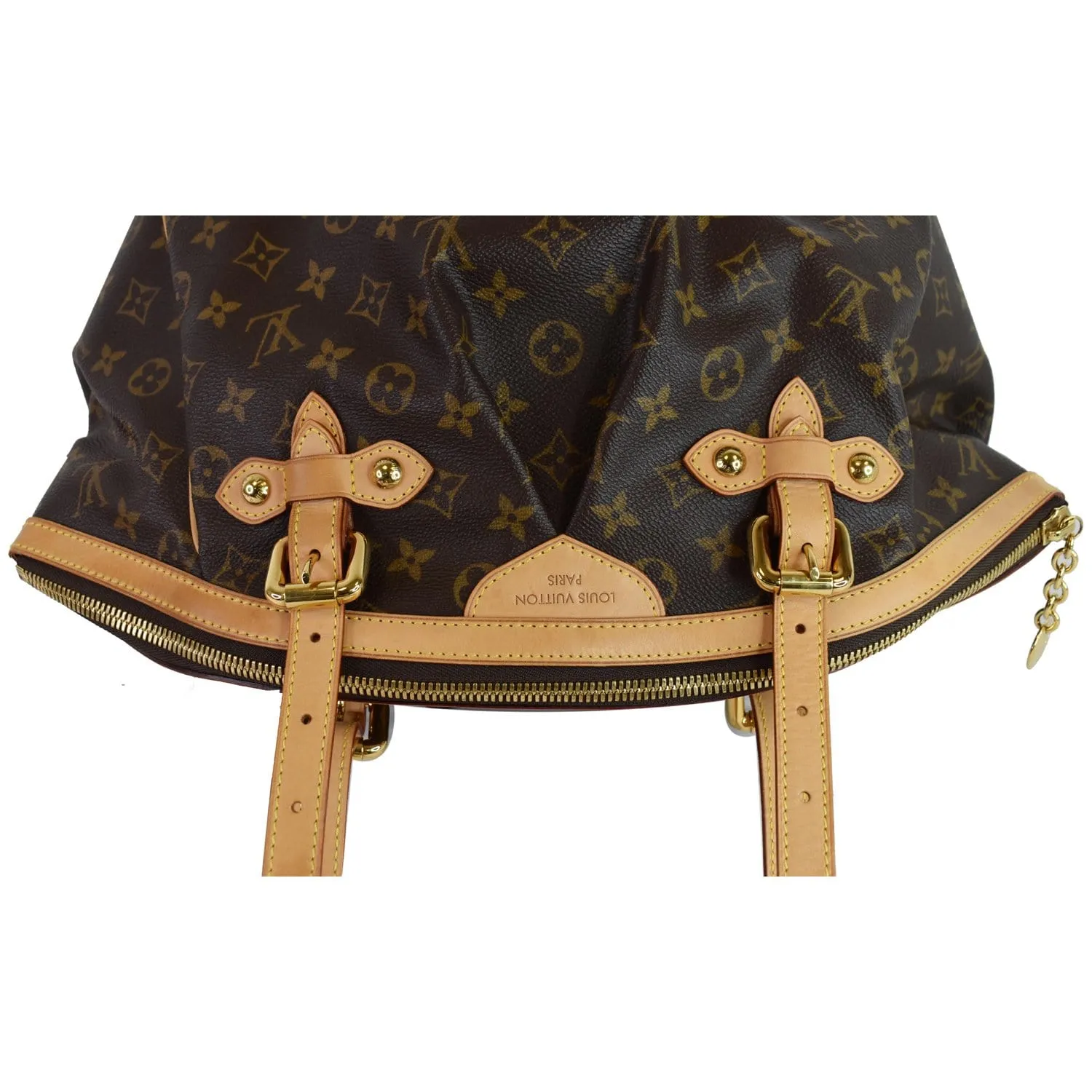 LOUIS VUITTON  Tivoli GM Monogram Canvas Shoulder Bag Brown