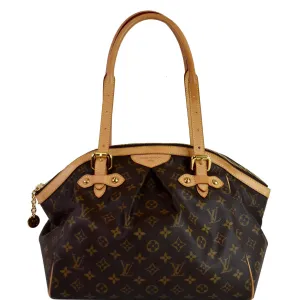 LOUIS VUITTON  Tivoli GM Monogram Canvas Shoulder Bag Brown