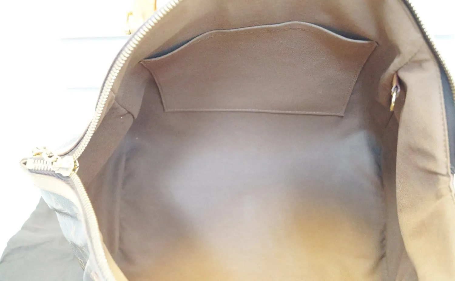 LOUIS VUITTON Tivoli GM Monogram Canvas Shoulder Bag Brown