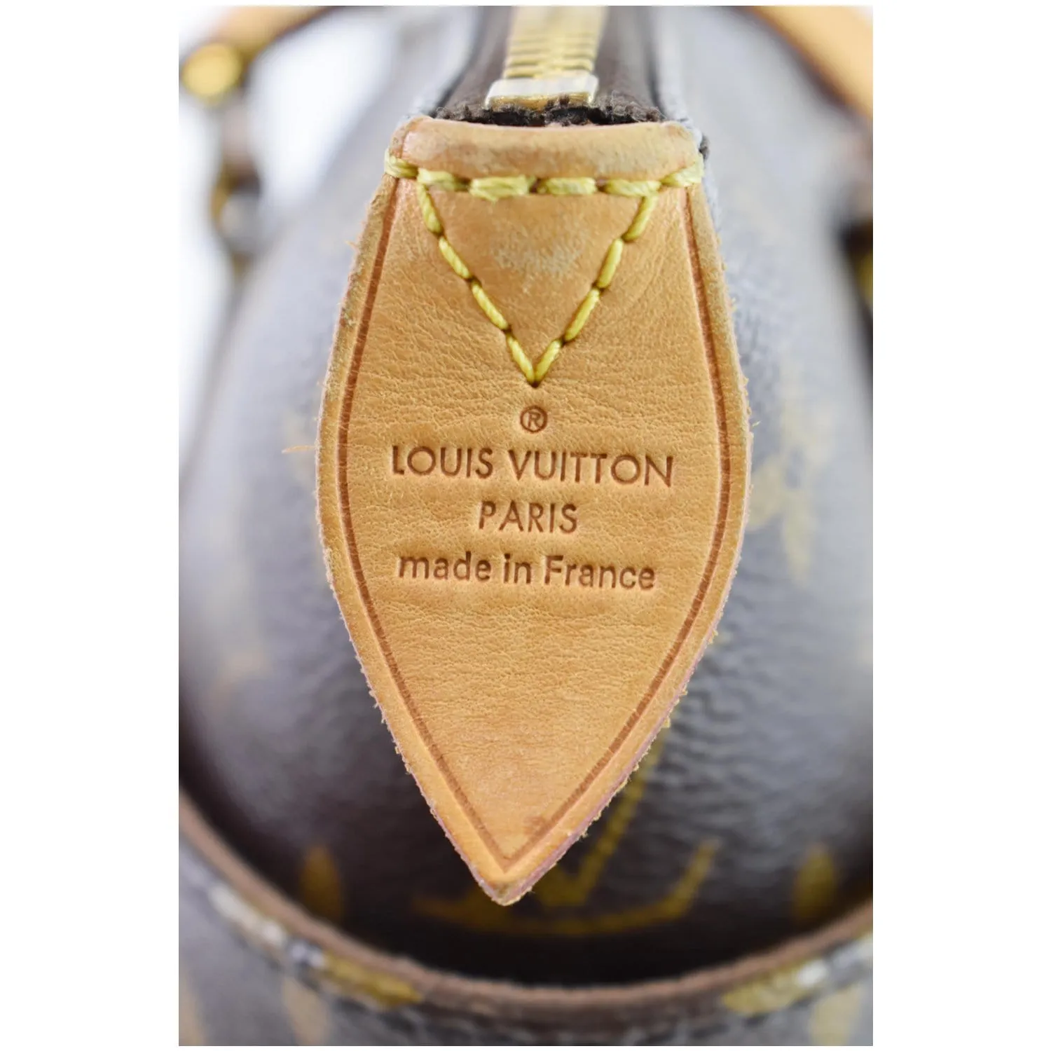 LOUIS VUITTON Totally PM Monogram Canvas Shoulder Bag Brown