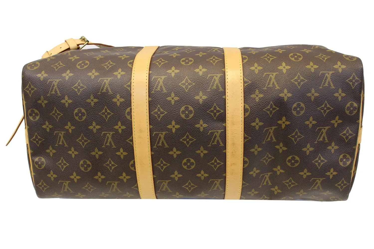 LOUIS VUITTON Travel Bag Monogram Keepall 50 Bandouliere Used