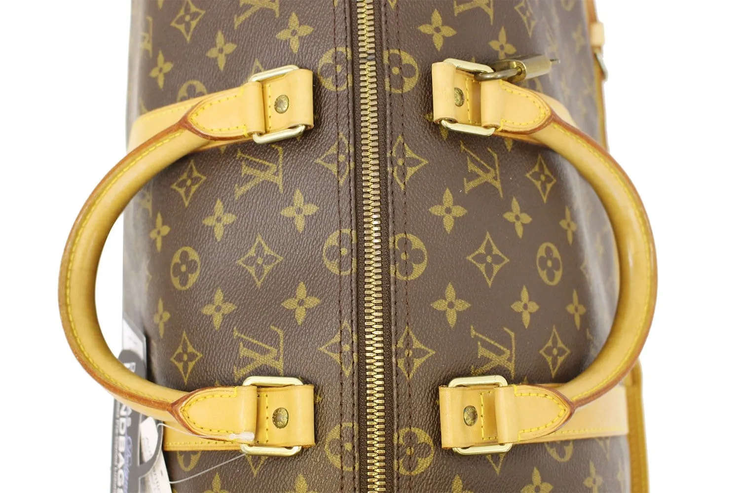 LOUIS VUITTON Travel Bag Monogram Keepall 50 Bandouliere Used
