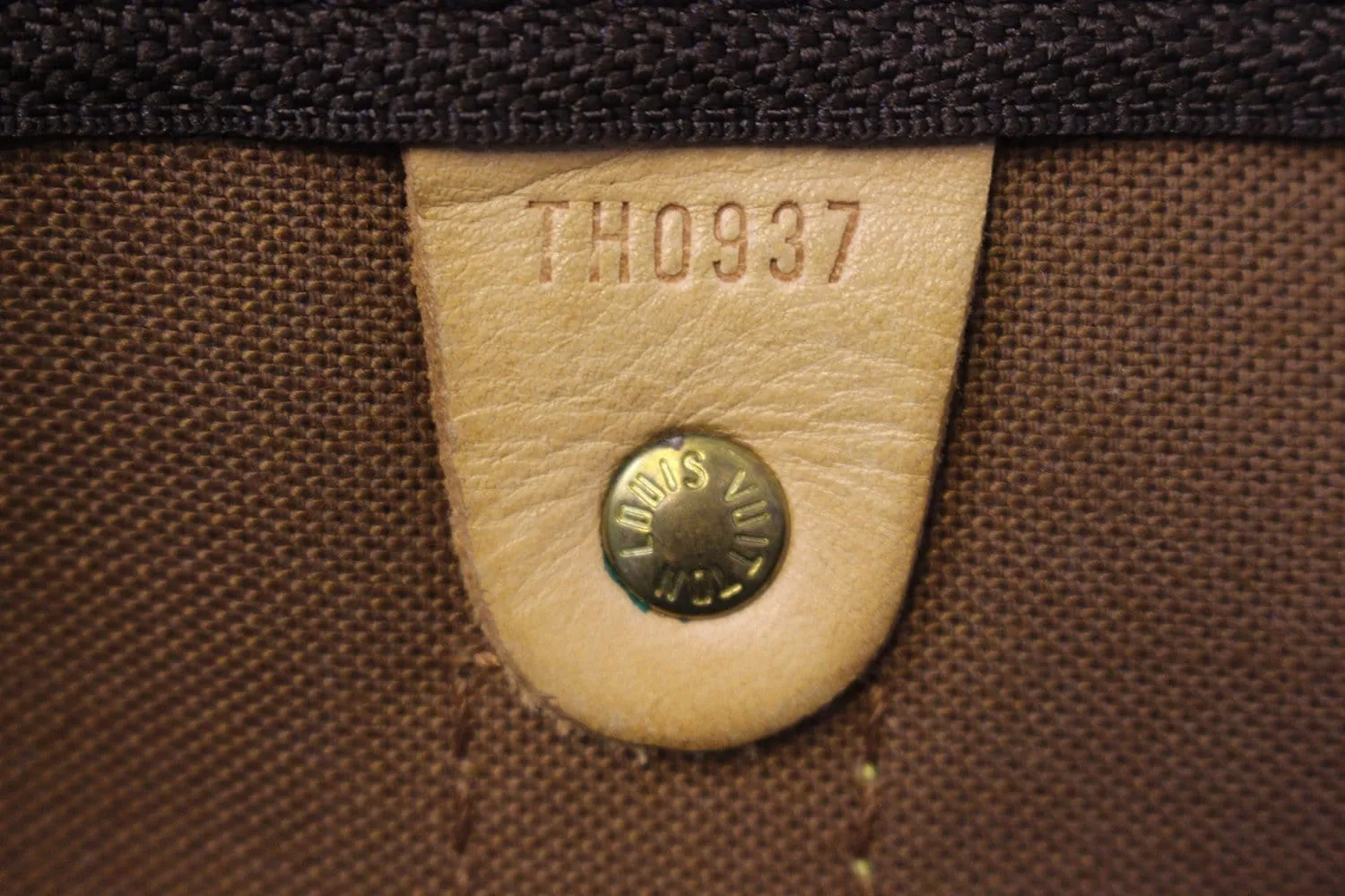 LOUIS VUITTON Travel Bag Monogram Keepall 50 Bandouliere Used