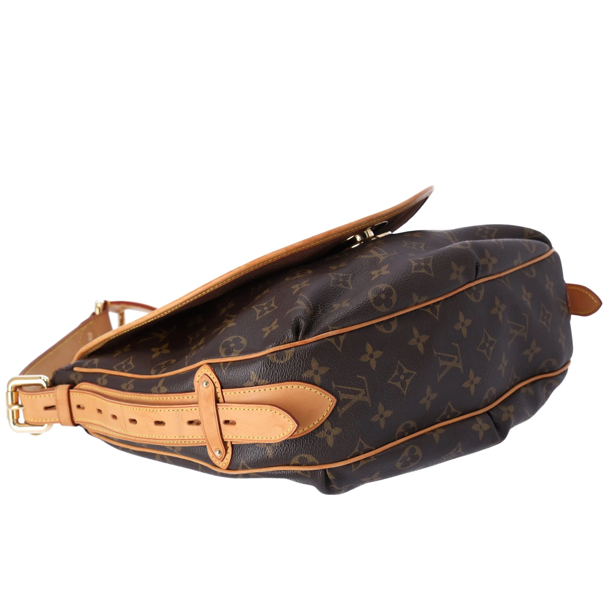 Louis Vuitton Tulum GM Monogram Shoulder Bag M40075 Brown