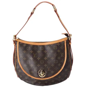 Louis Vuitton Tulum GM Monogram Shoulder Bag M40075 Brown