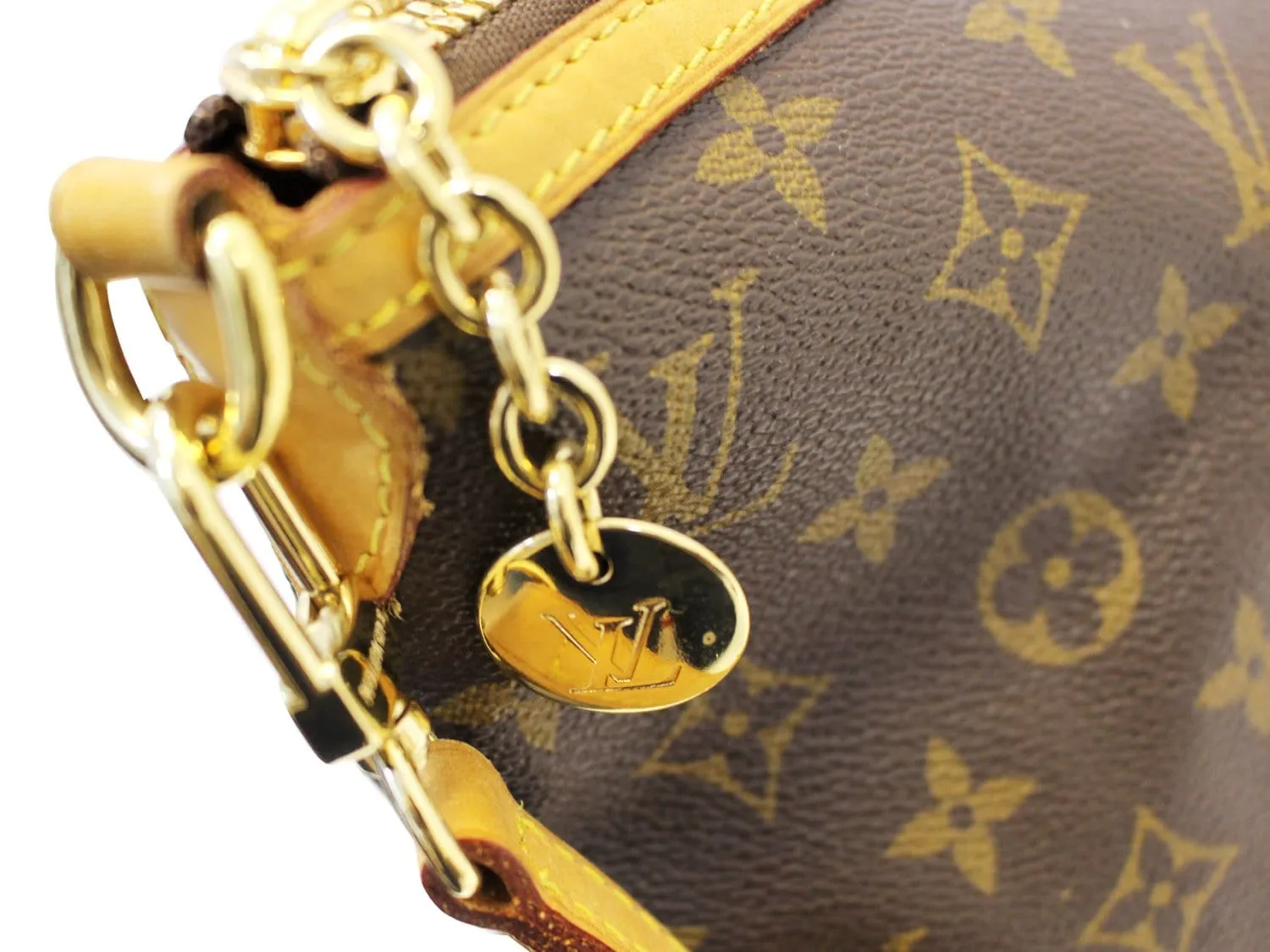 LOUIS VUITTON Used Handbag Monogram Palermo GM Tote Shoulder Bag