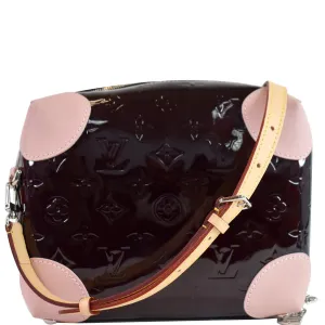 LOUIS VUITTON Venice Monogram Vernis Leather Shoulder Bag Amarante