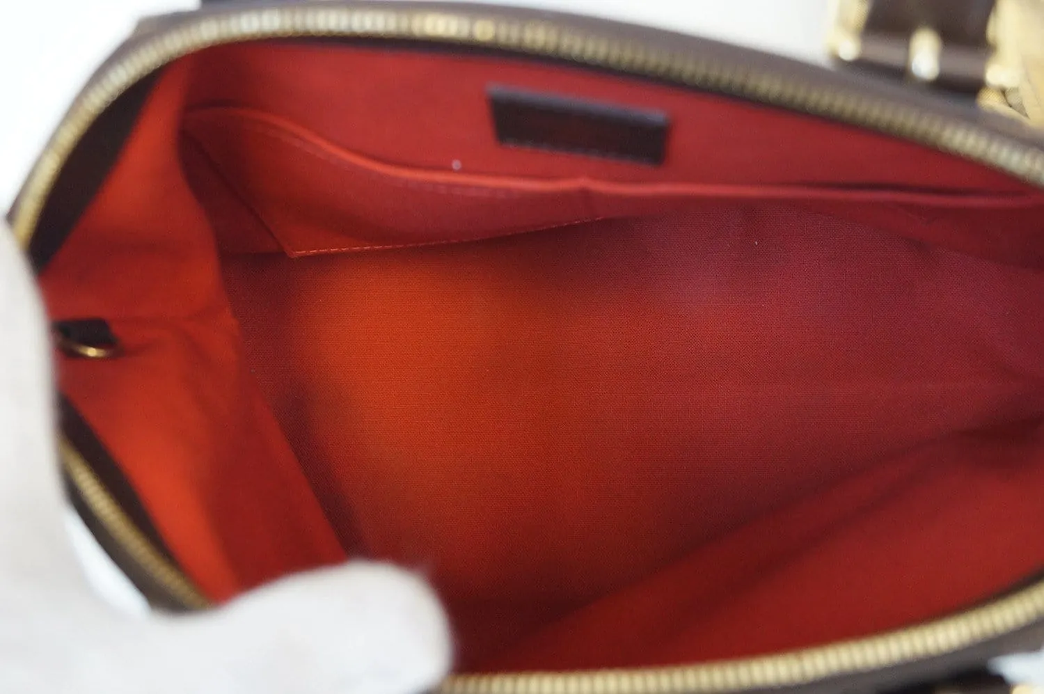 LOUIS VUITTON Verona MM Damier Ebene Shoulder Handbag