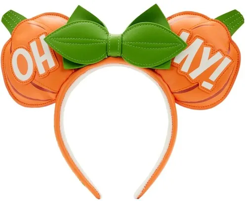 LOUNGEFLY DISNEY: GLOW FACE PUMPKIN MINNIE FLAP WALLET