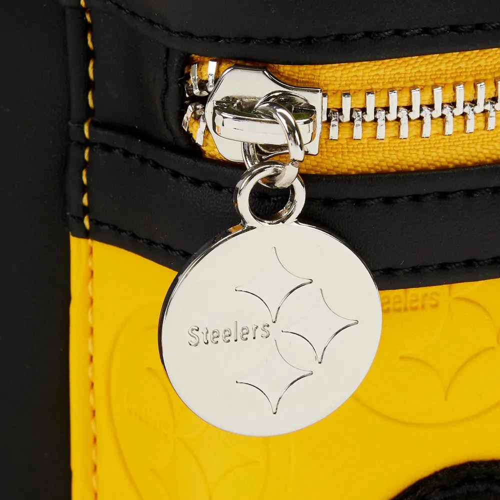 Loungefly NFL Pittsburgh Steelers Patches Mini Backpack