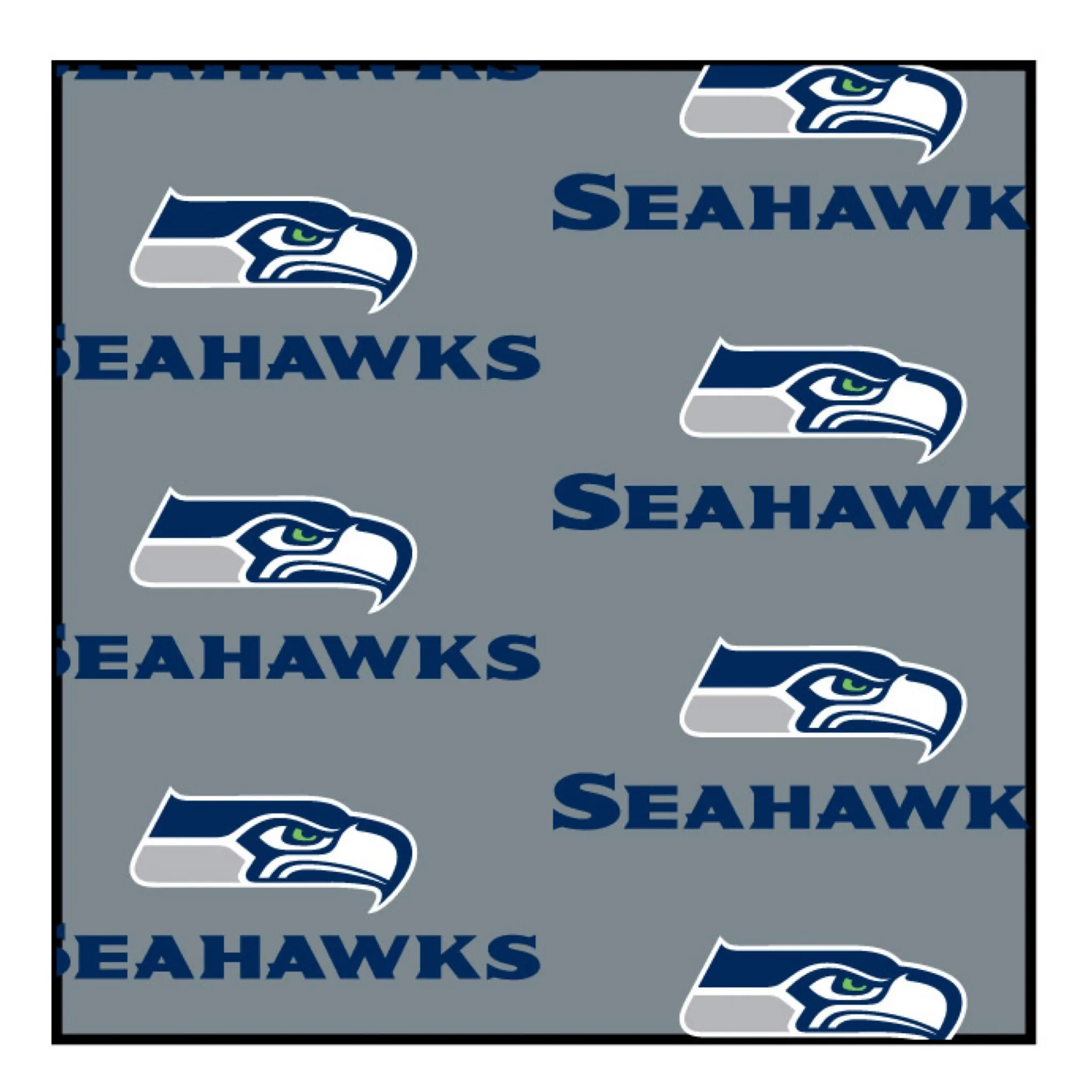 Loungefly NFL Seattle Seahawks Logo AOP Mini Backpack