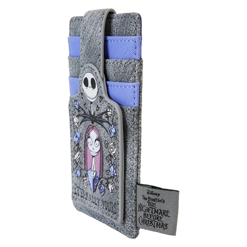 Loungefly The Nightmare Before Christmas Jack and Sally Eternally Yours Tombstone Card Holder