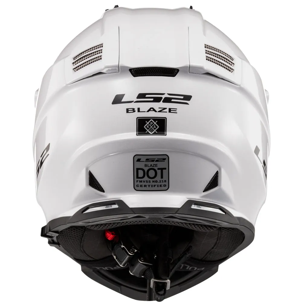 LS2 Helmets Blaze Solid Motorcycle Dual Sport Helmet
