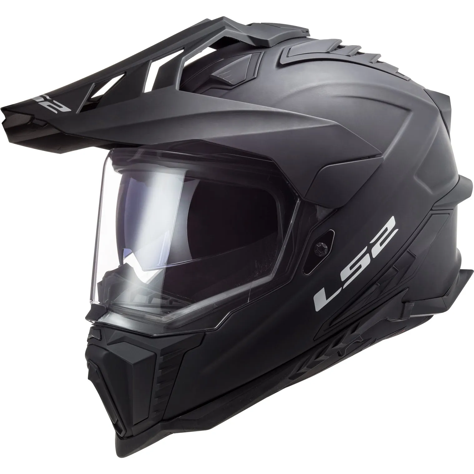 LS2 Helmets Explorer XT Solid Motorcycle Dual Sport Helmet