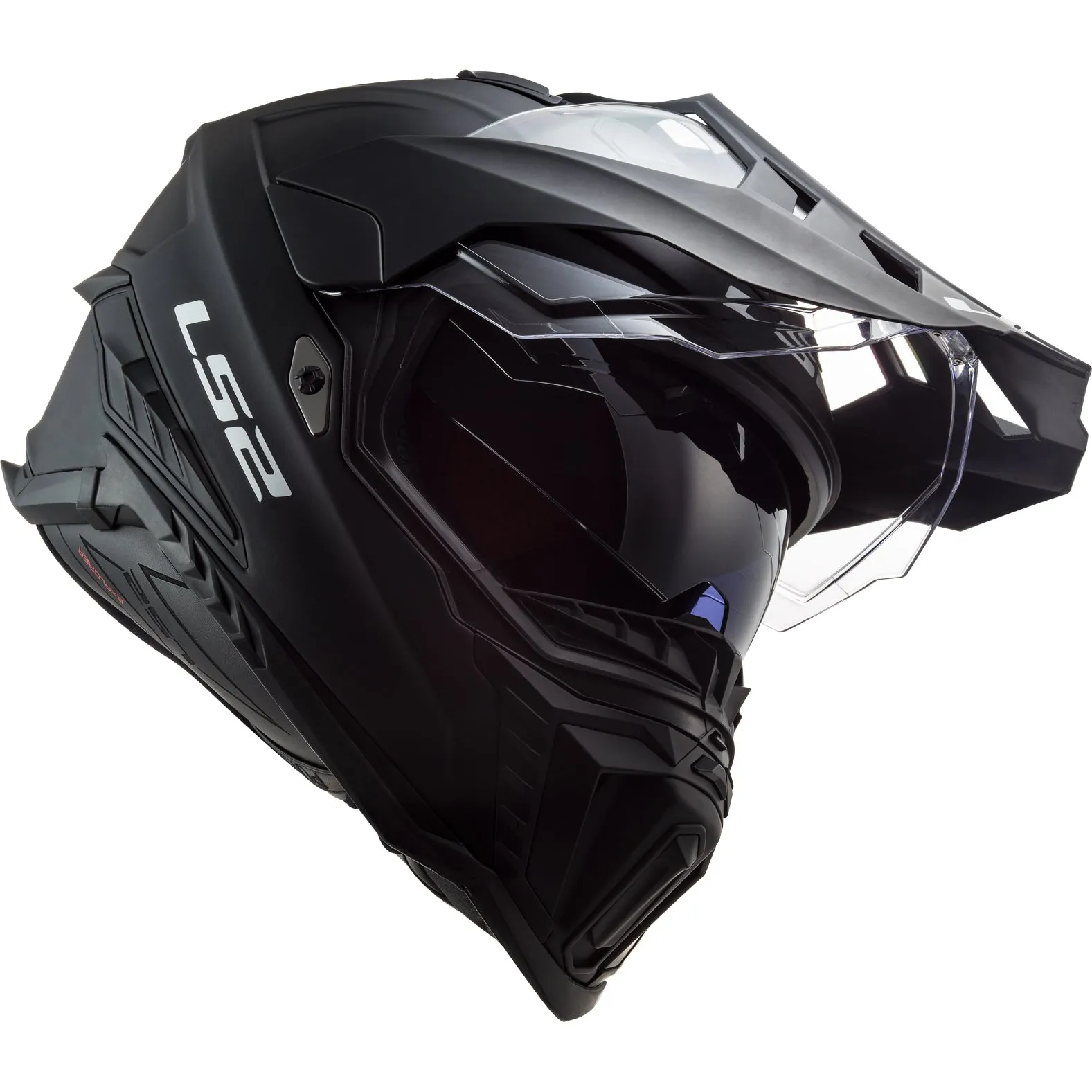 LS2 Helmets Explorer XT Solid Motorcycle Dual Sport Helmet